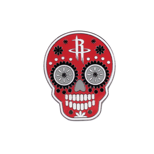 Houston Rockets Lapel Pin Sugar Skull - PSGLS0469115