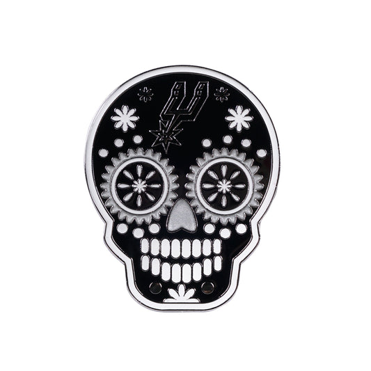 San Antonio Spurs Lapel Pin Sugar Skull - PSGLS0469116