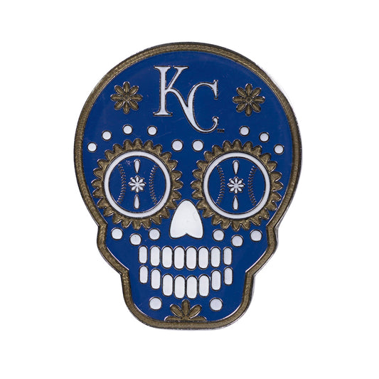 Kansas City Royals Lapel Pin Grande Sugar Skull - PSGLS0469158