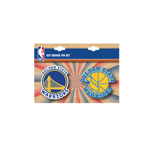 Golden State Warriors Grande B2F Lapel Pin Set - PSGLS0469600