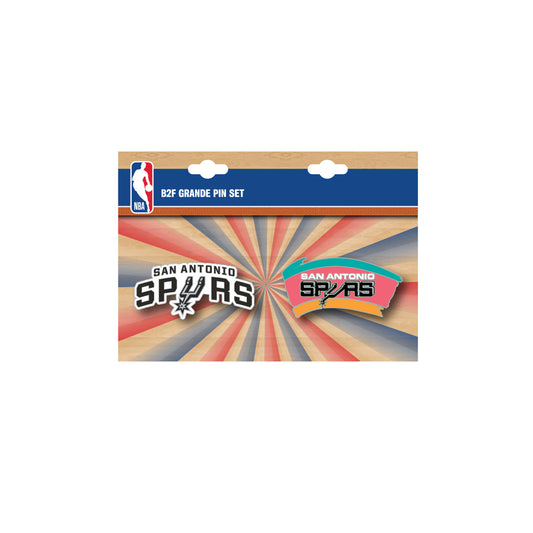 San Antonio Spurs Grande B2F Lapel Pin Set - PSGLS0469604