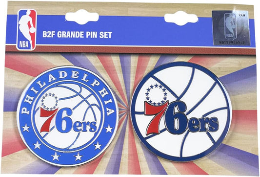 Philadelphia 76ers Grande B2F Lapel Pin Set - PSGLS0469606