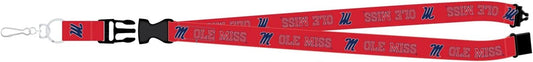 Mississippi Rebels Lanyard Team Red C - PSGLS0473057