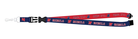 Mississippi Rebels Lanyard Two-tone C - PSGLS0473058