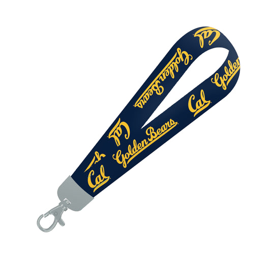 California Golden Bears Wristlet Lanyard Navy - PSGLS0473291