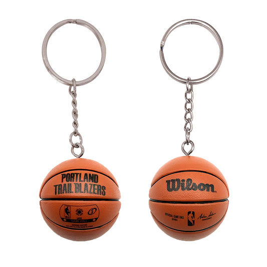 Portland Trailblazers 3-D Basketball Keychain  Legacy - PSGLS0473774