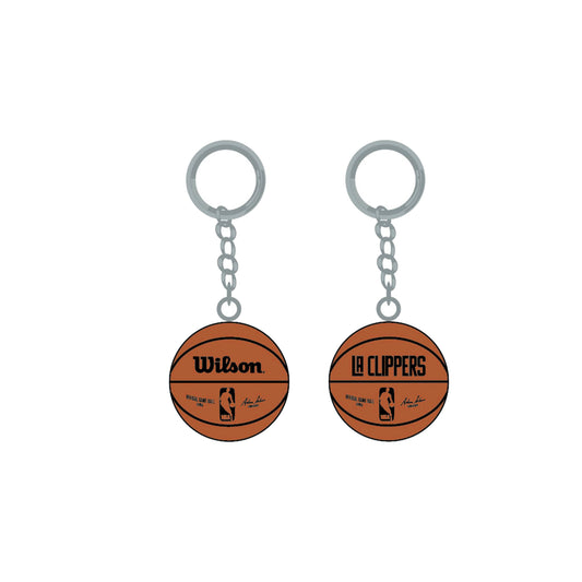 Los Angeles Clippers 3-D Basketball Keychain - wilson 2022 - PSGLS0473785