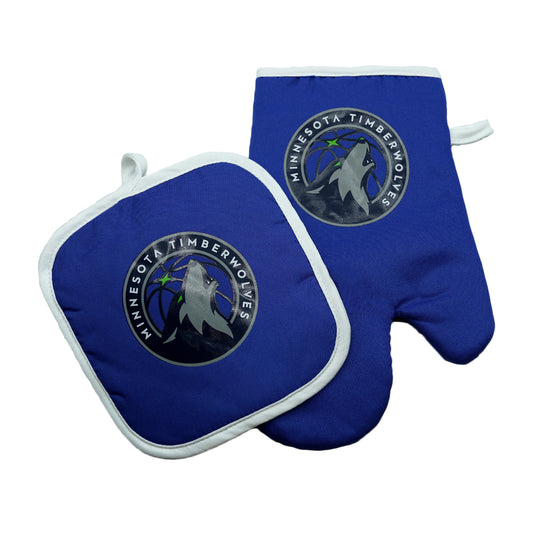 Minn Timberwolves Oven Mitt/Potholder Blue - PSGLS0474948