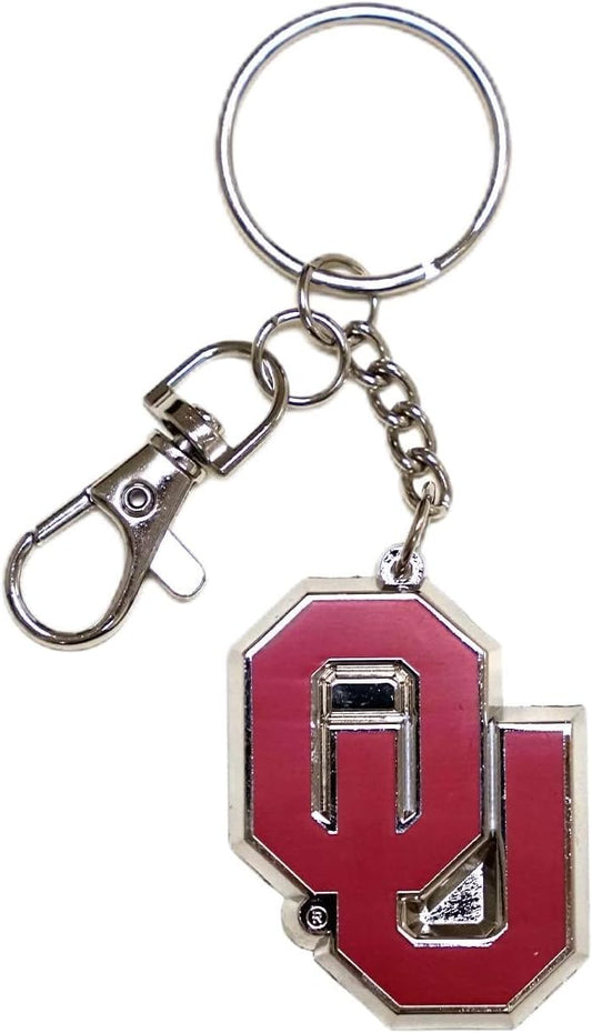 Oklahoma Sooners Keychain Zamac Logo - PSGLS0475484