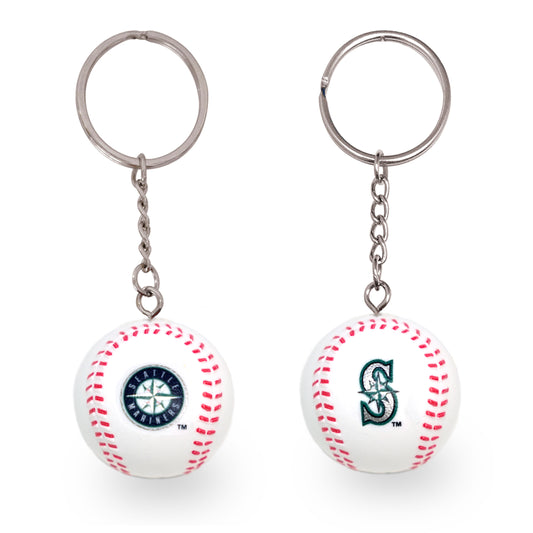 Seattle Mariners 3-D Baseball Keychain - PSGLS0479429