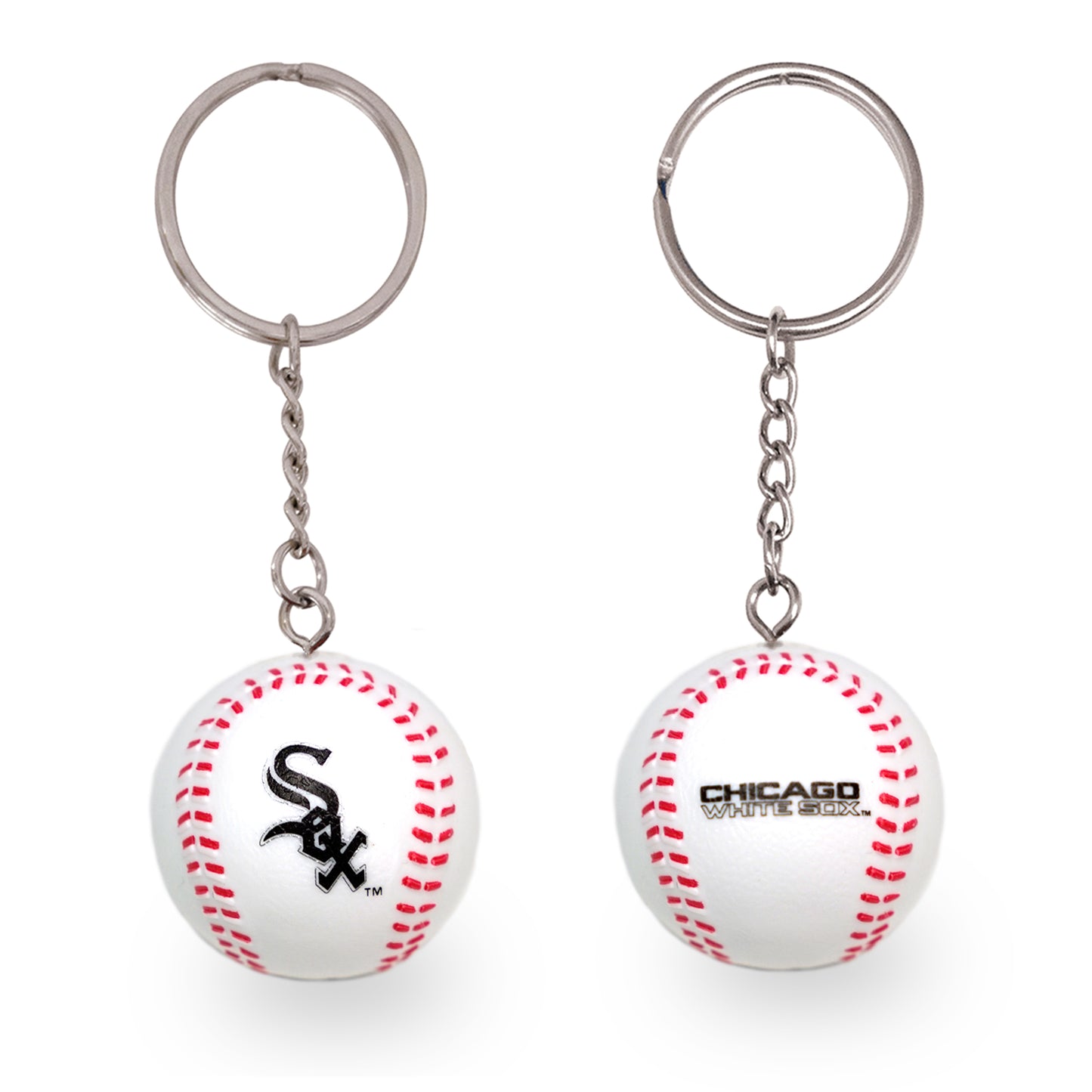 Chicago White Sox 3-D Baseball Keychain - PSGLS0479435