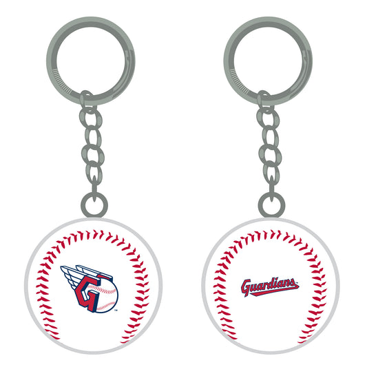 Cleveland Guardians 3-D Baseball Keychain - PSGLS0479448