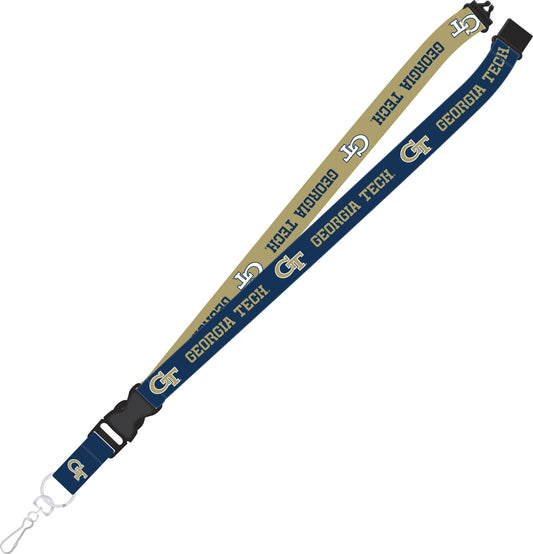 Georgia Tech Yellow Jackets Two Tone Lanyard - PSGLS0481924