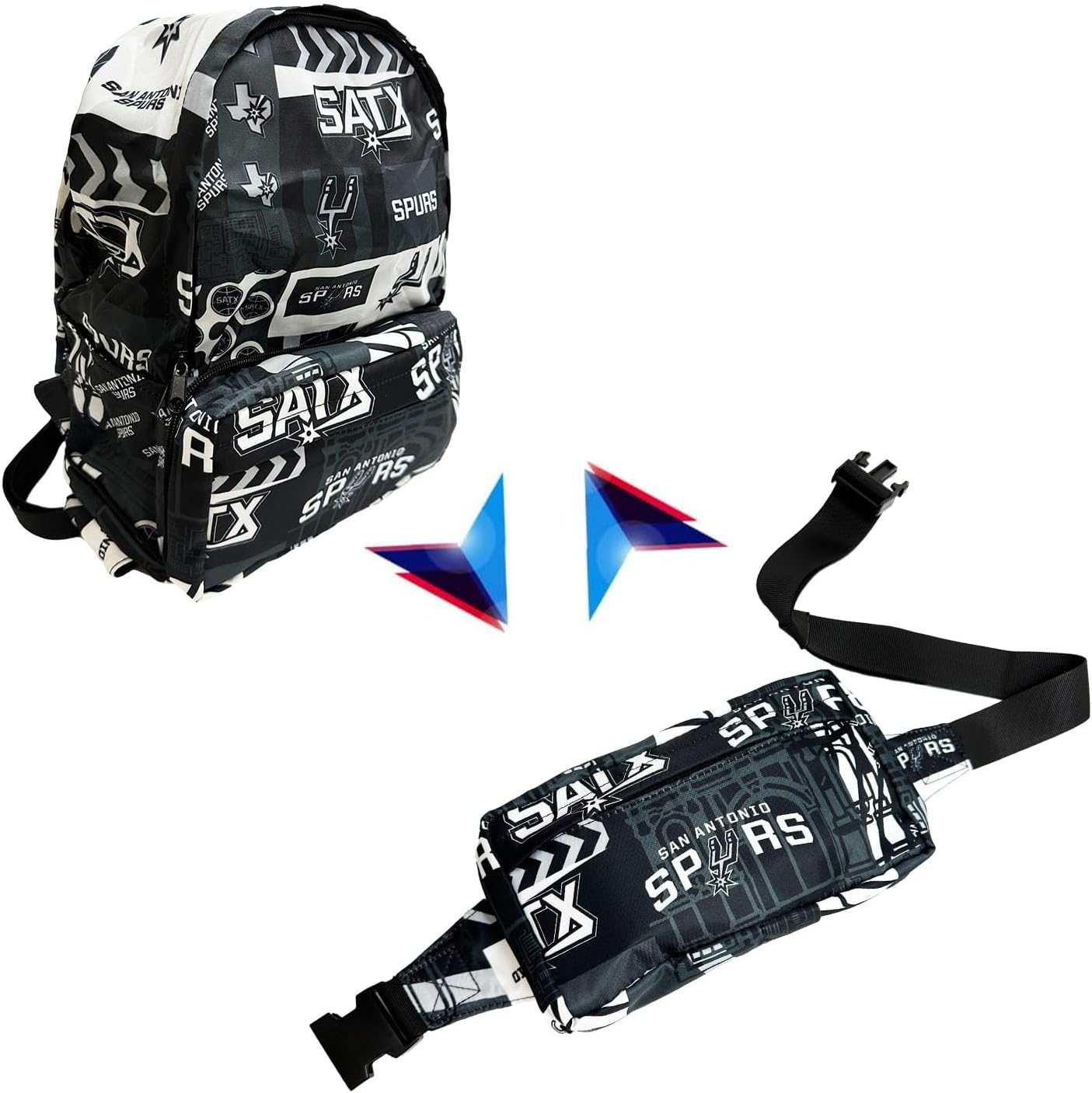 San Antonio Spurs Transformer Bag Reg TM1853-1 - PSGLS0483854