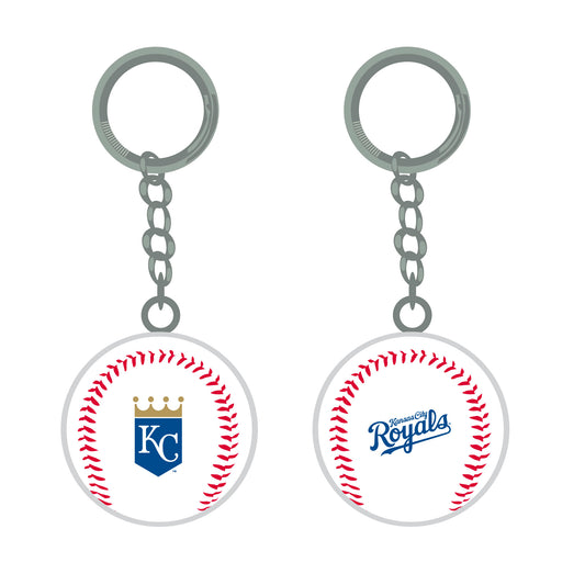 Kansas City Royals 3-D Baseball Keychain - PSGLS0487737