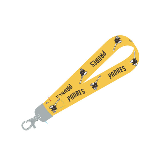 San Diego Padres Lanyard Wristlet - Gold - PSGLS0487905