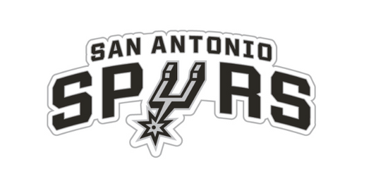 San Antonio Spurs Grande Logo Pin 2 Inch - PSGLS0466834