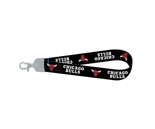 Chicago Bulls Lanyard Wristlet Black - PSGLS0470072