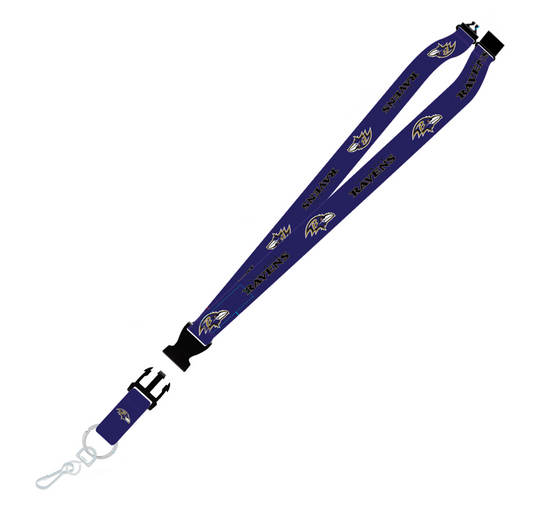 Baltimore Ravens Wristlet Lanyard Purple - LWS0701