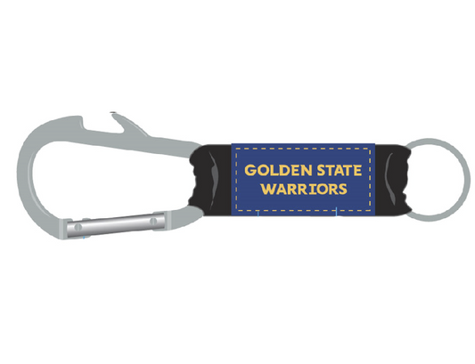 Golden State Warriors Keychain Carabiner Wordmark - PSGLS0469354