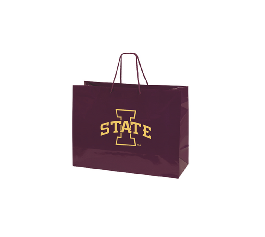 Iowa State Cyclones Large Gift Bag 16x12 Luxe - PSGLS0458884