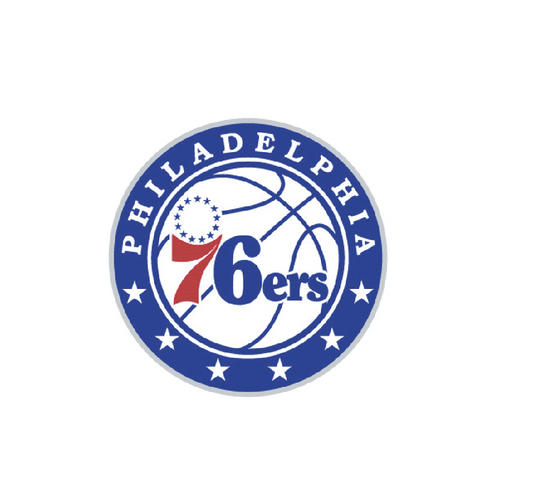 Philadelphia 76ers Lapel Pin Fully Printed - PSGLS0454060