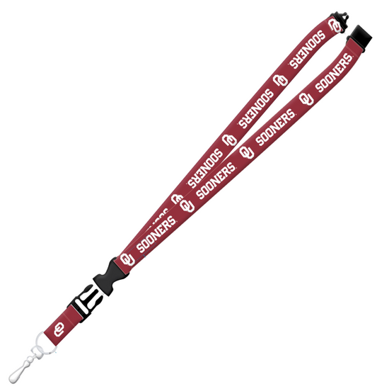 Oklahoma Sooners Lanyard Team Red C - PSGLS0448462