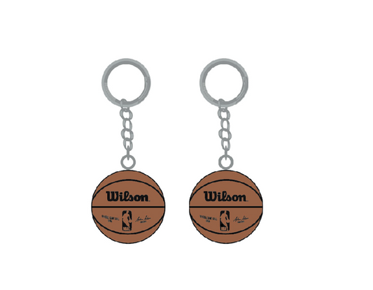 NBA 3-D Basketball Keychain - Wilson - wilson 2024 - PSGLS0473903