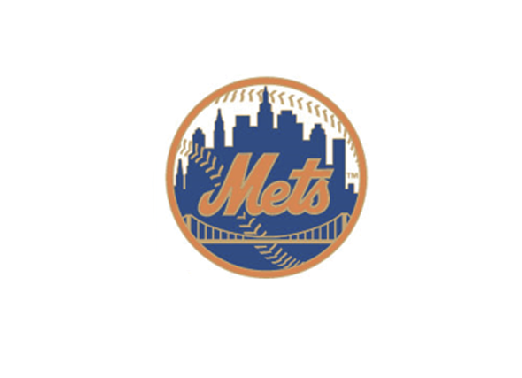 New York Mets Primary Logo "Skyline" Logo Lapel Pin - PSGLS0488362