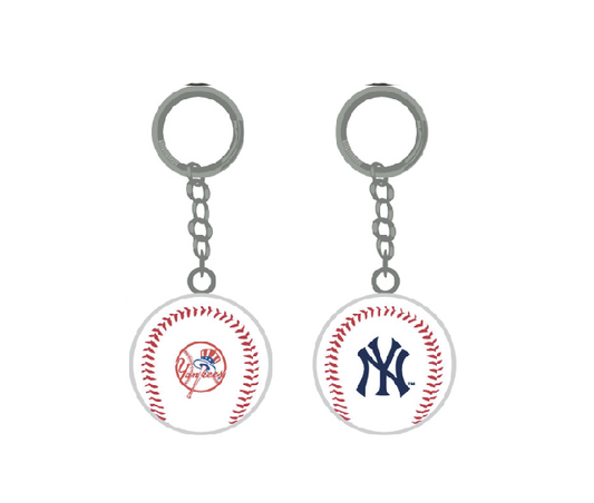 New York Yankees 3-D Baseball Keychain  (PSGLN0479480) - PSGLS0484891