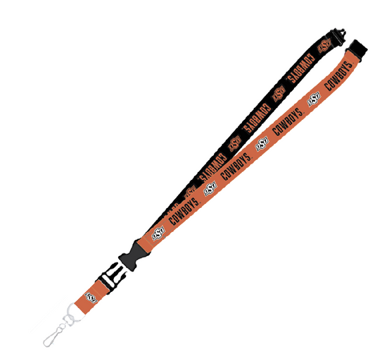 Oklahoma State Cowboys Lanyard Two-tone - PSGLS0480732