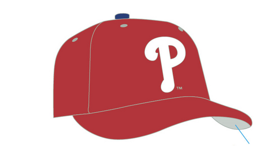 Philadelphia Phillies Cap Magnet Styles - PSGLS0488183