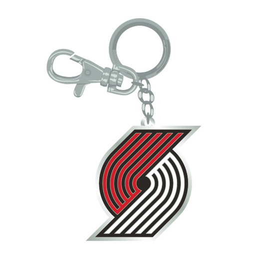 Portland Trail Blazers Keychain Zamac Logo - PSGLS0453026