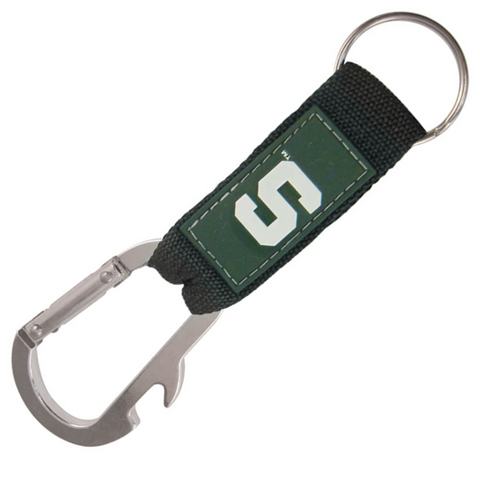 Michigan State Spartans Keychain Carabiner Logo - ZHENG0220810