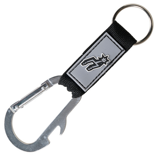 San Antonio Spurs Keychain Carabiner Logo - PSGLS0448869