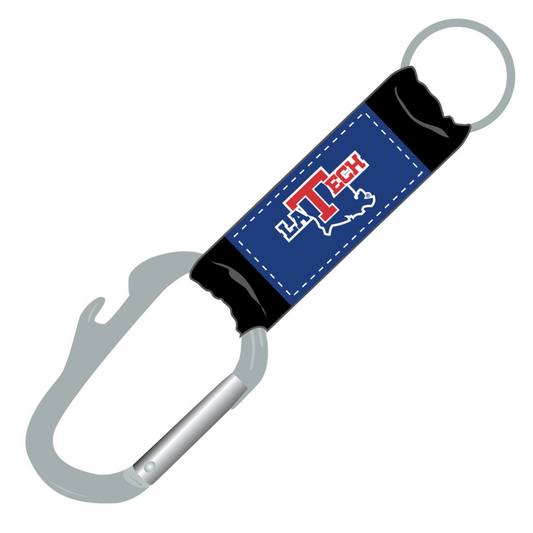 Louisiana Tech Bulldogs Carabiner Logo - PSGLS0279821