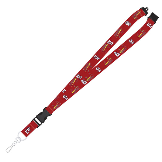 St. Louis Cardinals Lanyard Team Red C - ZHENG0199873