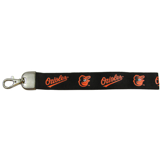 Baltimore Orioles Lanyard Wristlet Black - ZHENG0233383